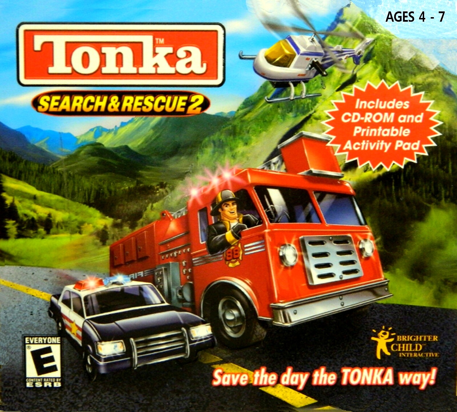 TONKA SEARCH & RESCUE 2   HELP SAVE THE DAY.EXCITING SEARCH AND RESCUE MISSIONS.