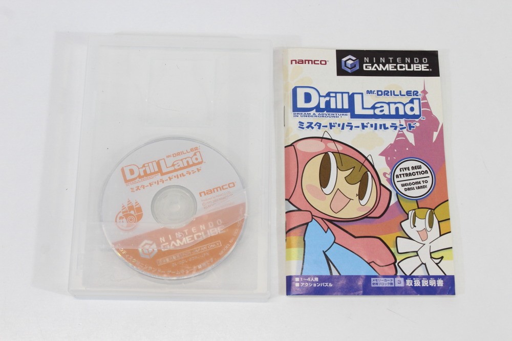 Mr. Driller Drill Land W/ Manual Nintendo GameCube GC NGC NTSC-J Japan US Seller
