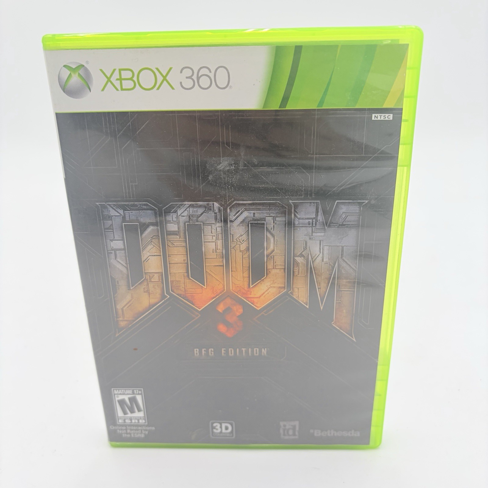 DOOM 3 BFG Edition Xbox 360 Shooter M Rated NTSC-U/C w/ Case & Manual CIB