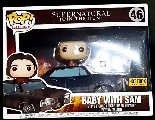 Funko Pop Rides Supernatural Baby with Sam Hot Topic Exclusive #46 Vinyl Figure