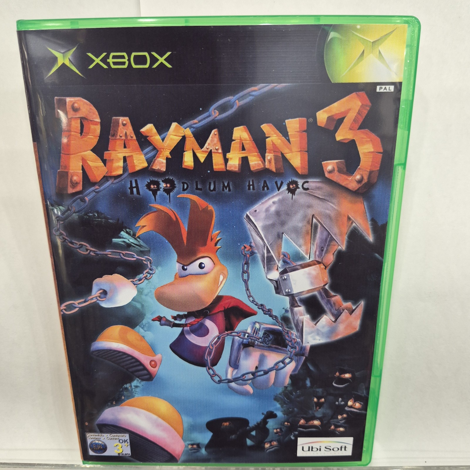 Rayman 3: Hoodlum Havoc (Microsoft Xbox, 2003) - US Version - With New Cover 