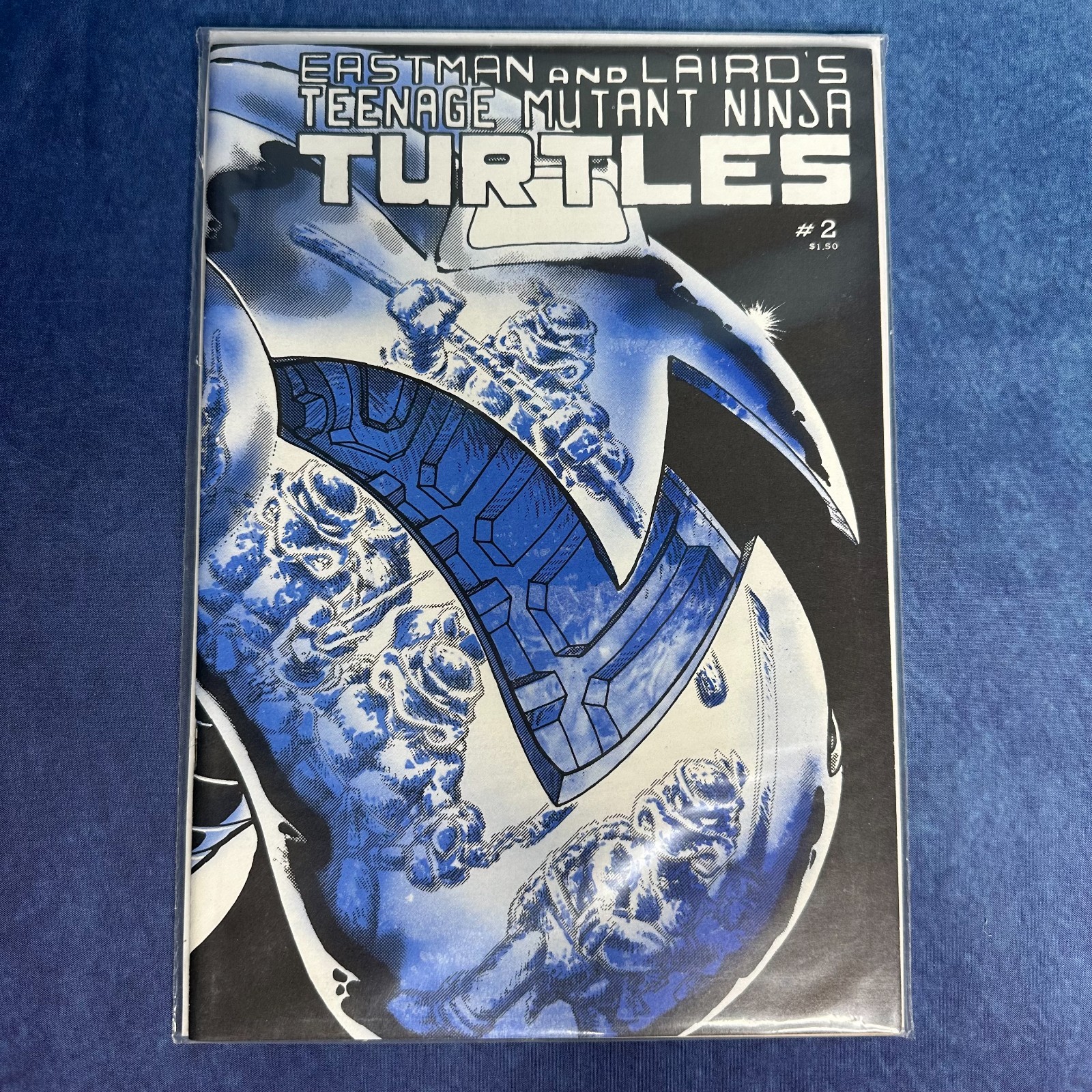 Teenage Mutant Ninja Turtles #2 2nd print Mirage Studios 1984 Eastman And Lairds