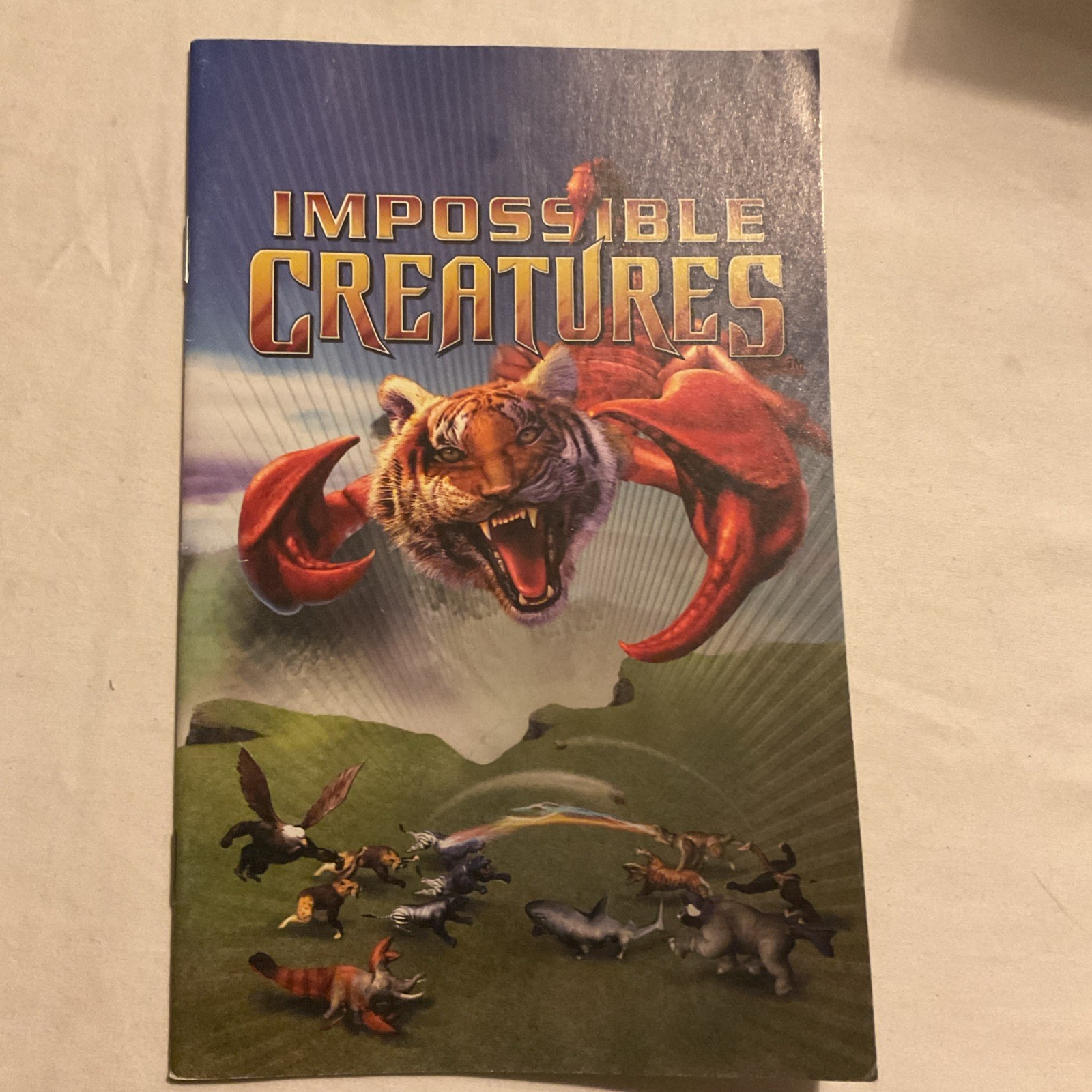 Impossible Creatures Game Manual Only PC