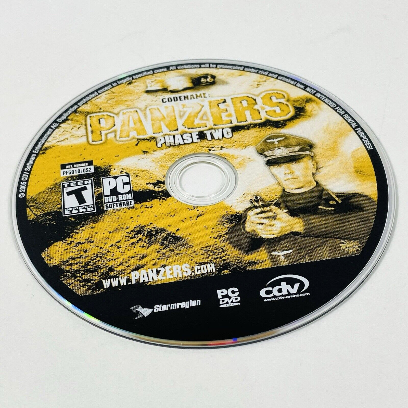 Codename Panzers Phase Two PC DVD-ROM Software Video Game