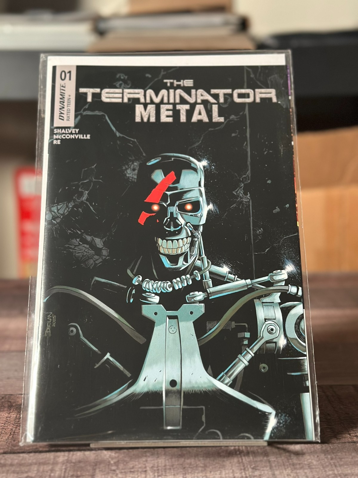 Dynamite Comics THE TERMINATOR METAL #1 2025 Near Mint/Read Once