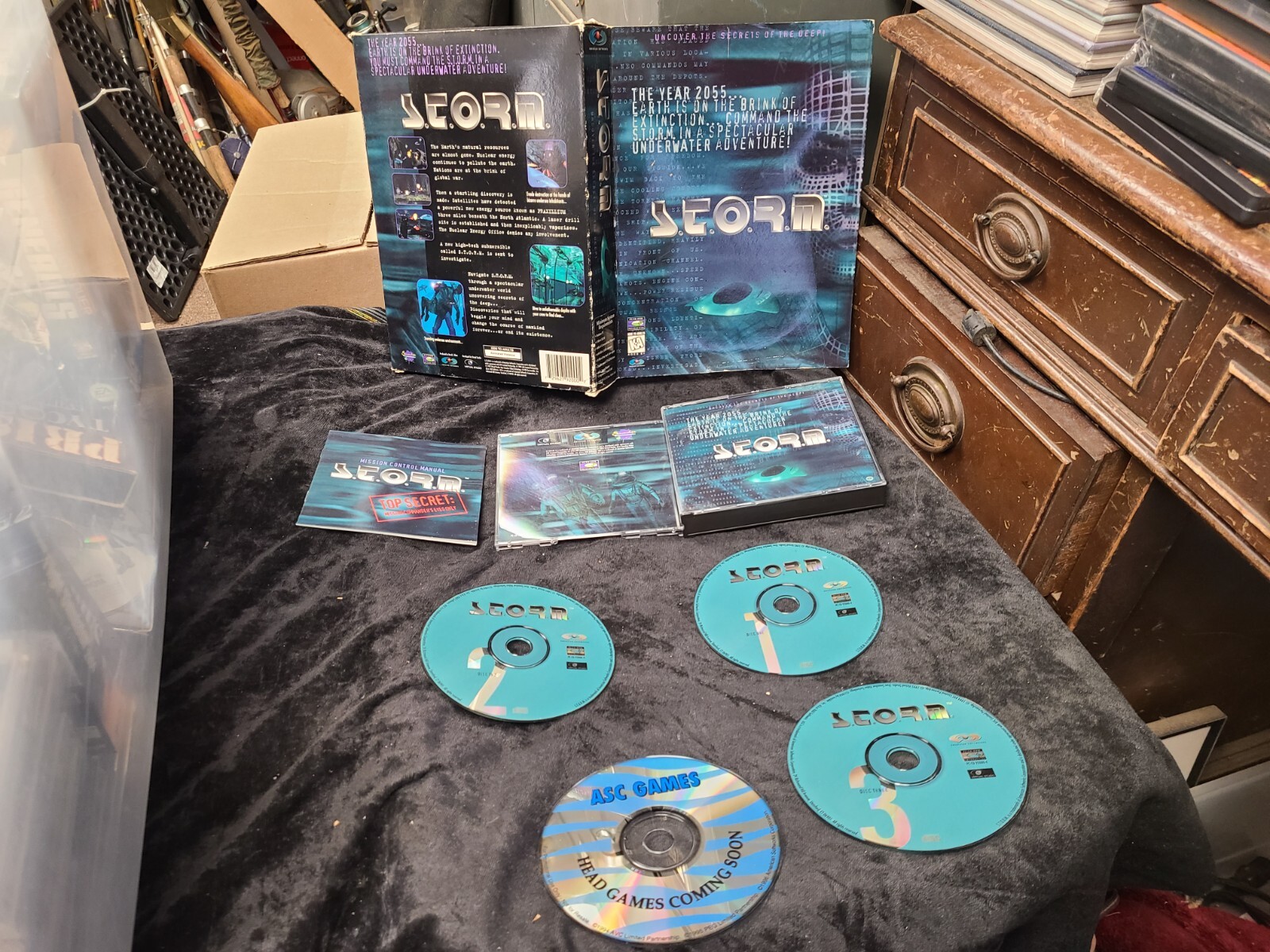 S.T.O.R.M. STORM (PC, 1995) Complete In Large Box
