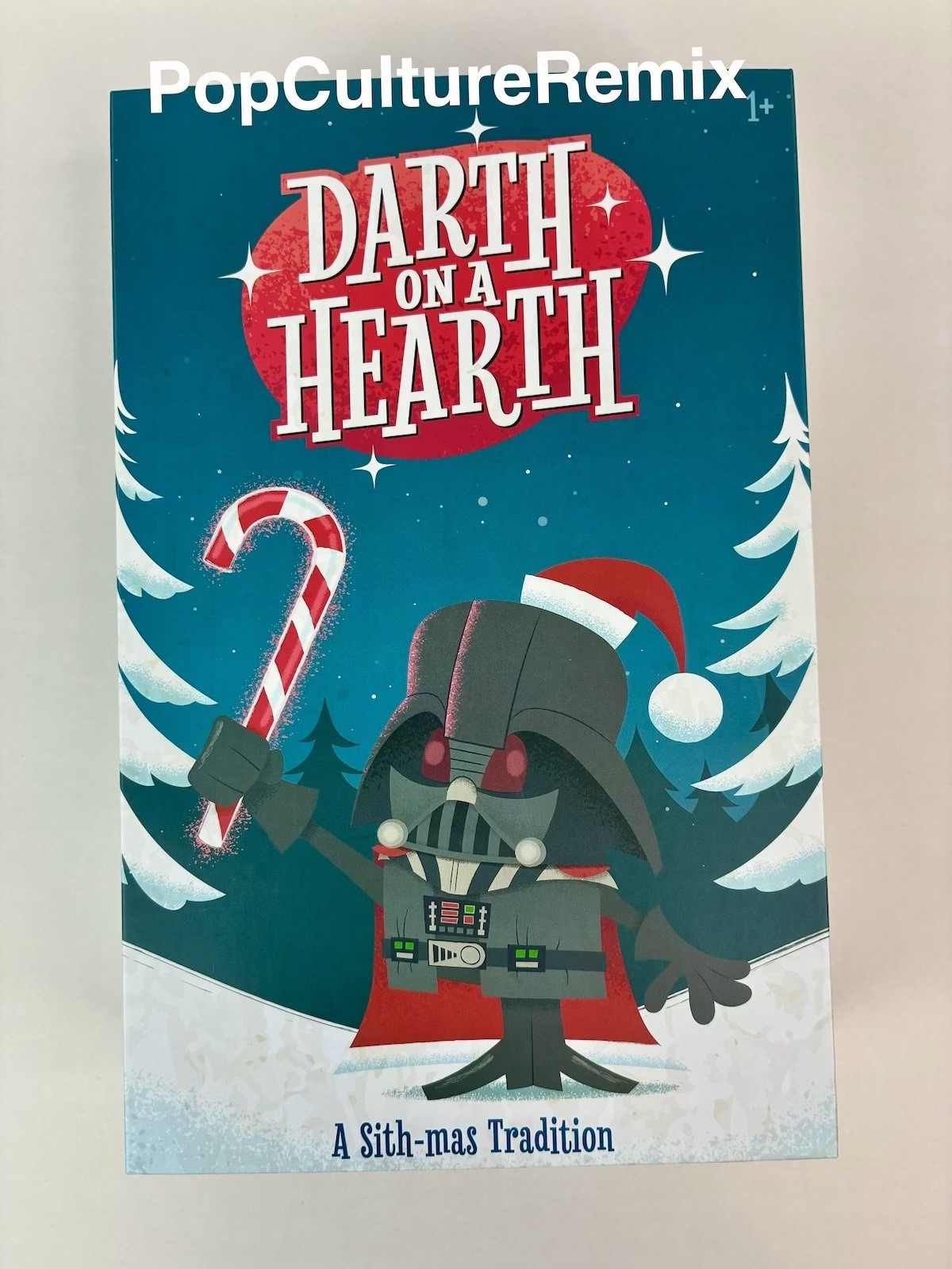 2026 Disney Parks Star Wars Santa Darth on A Hearth Darth Vader Plush Toy NEW