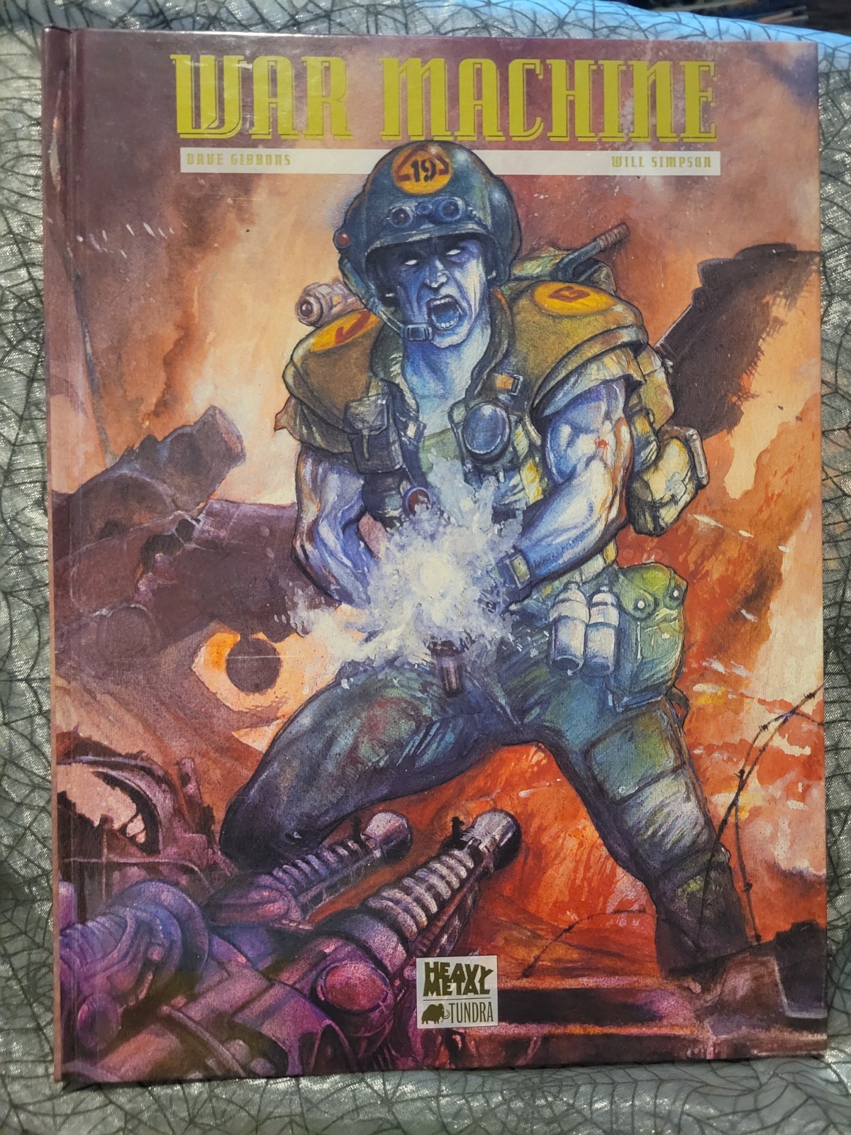 Rogue Trooper WAR MACHINE Dave Gibbons Will Simpson 1993 HEAVY METAL TUNDRA HC