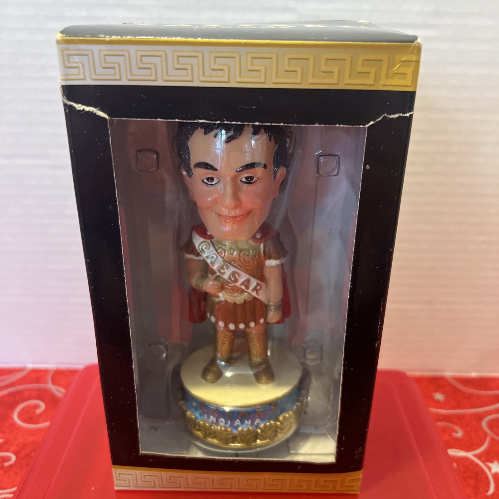CAESARS INDIANA- CEASAR- BOBBLEHEAD- NEW- EXCLUSIVE