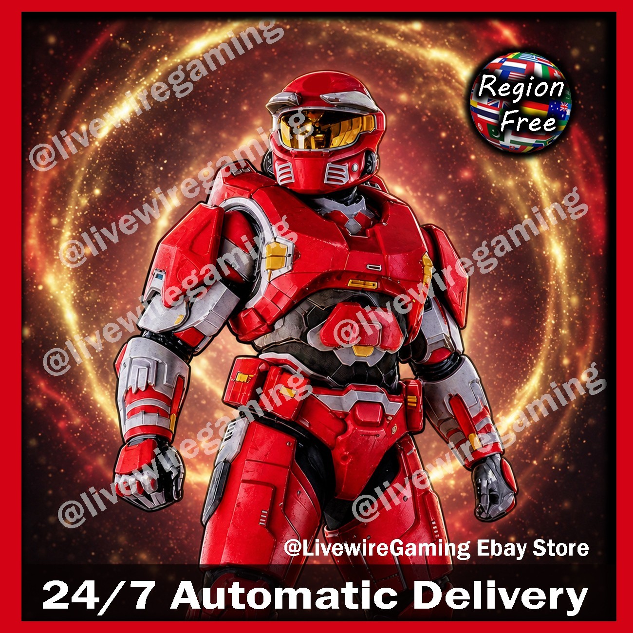 Halo Campaign Evolved UK Exclusive Armor Outfit McDonalds - Rare Collectors Item