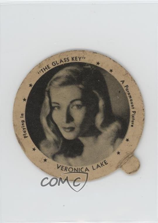 1942 Dixie Lids Hoodsie Ice Cream Veronica Lake 05ct