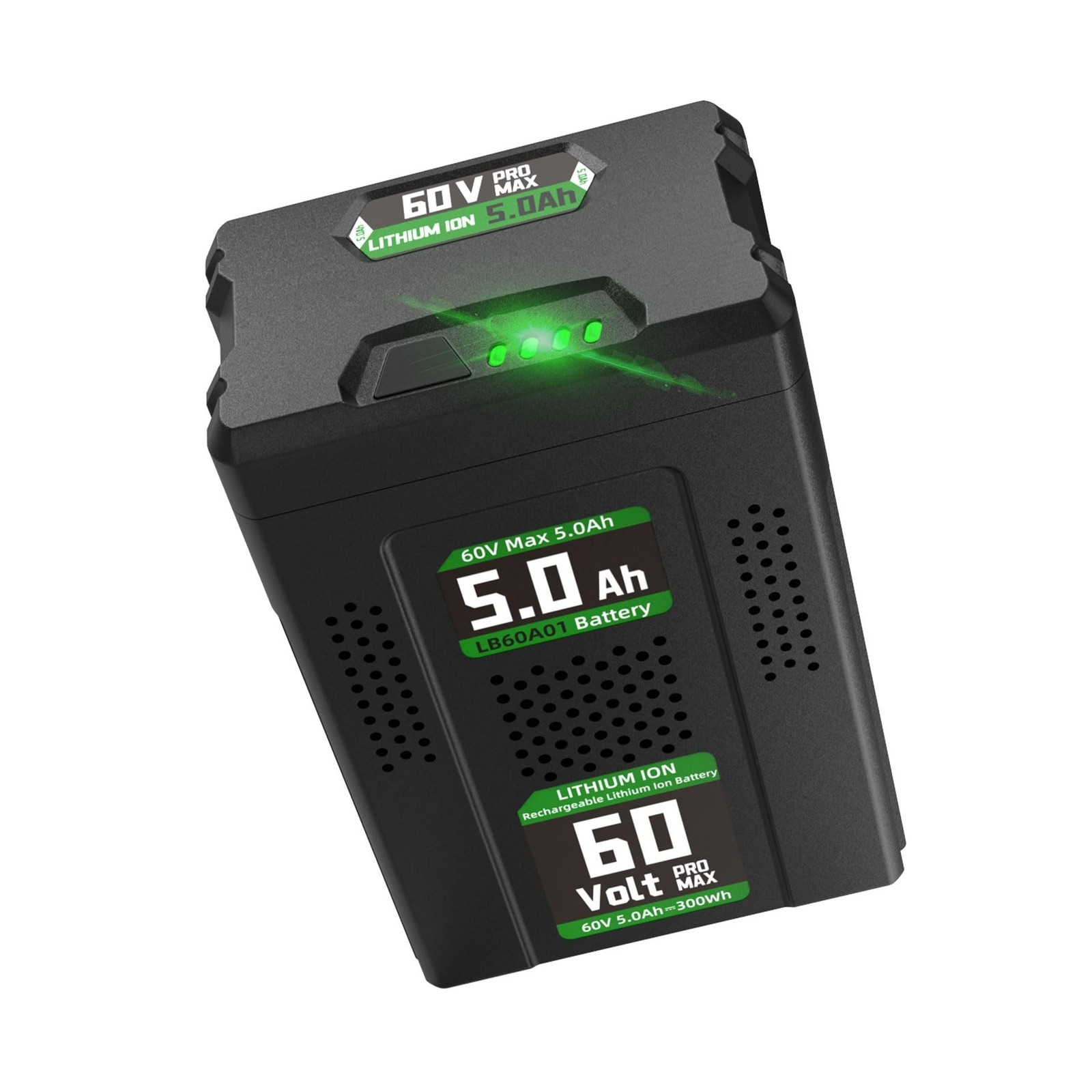 60V 5.0Ah Replacement Battery for Greenworks 60V Lithium-Ion Battery, Compati...