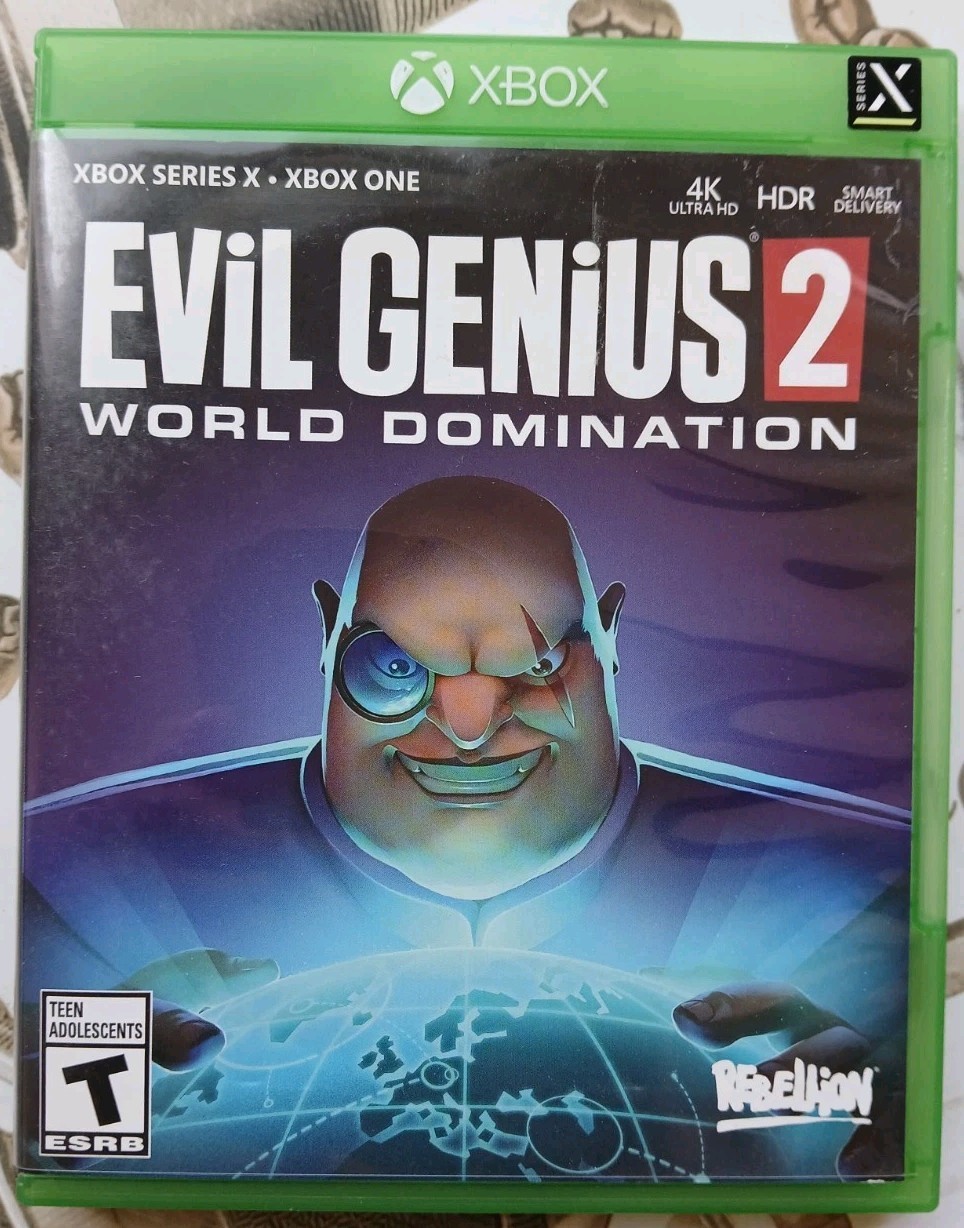 Evil Genius 2: World Domination Microsoft Xbox One / Series X Rare RTS 