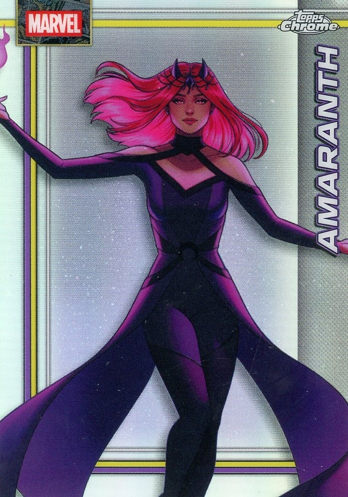 2026 Topps Chrome Marvel Refractor Pick Your Card Make Your Set