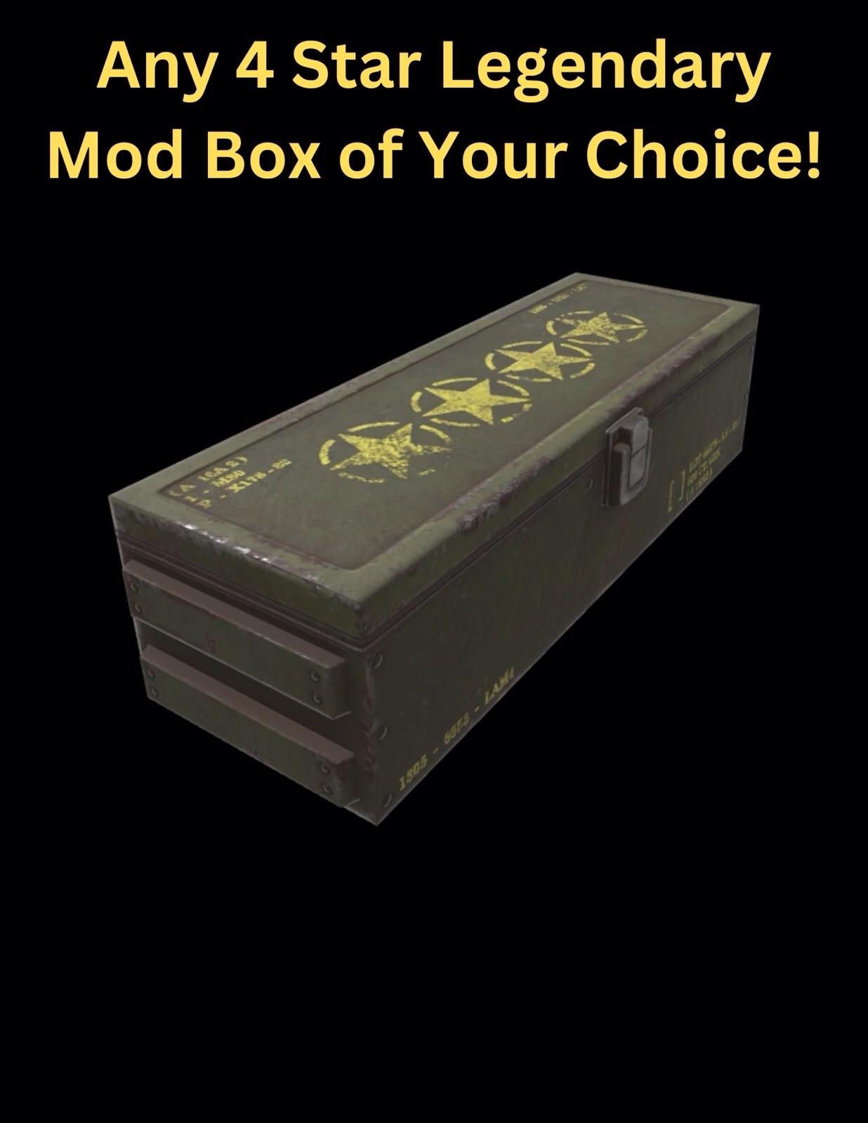 (Xbox) 4 Star Legendary Box Mod of Your Choice