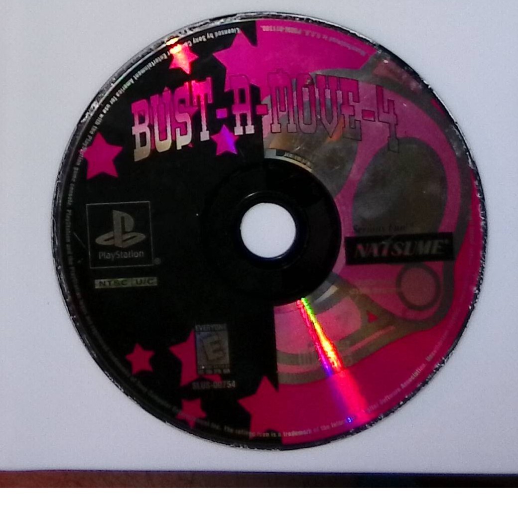 Bust-A-Move 4 Playstation 1 Tested and Works
