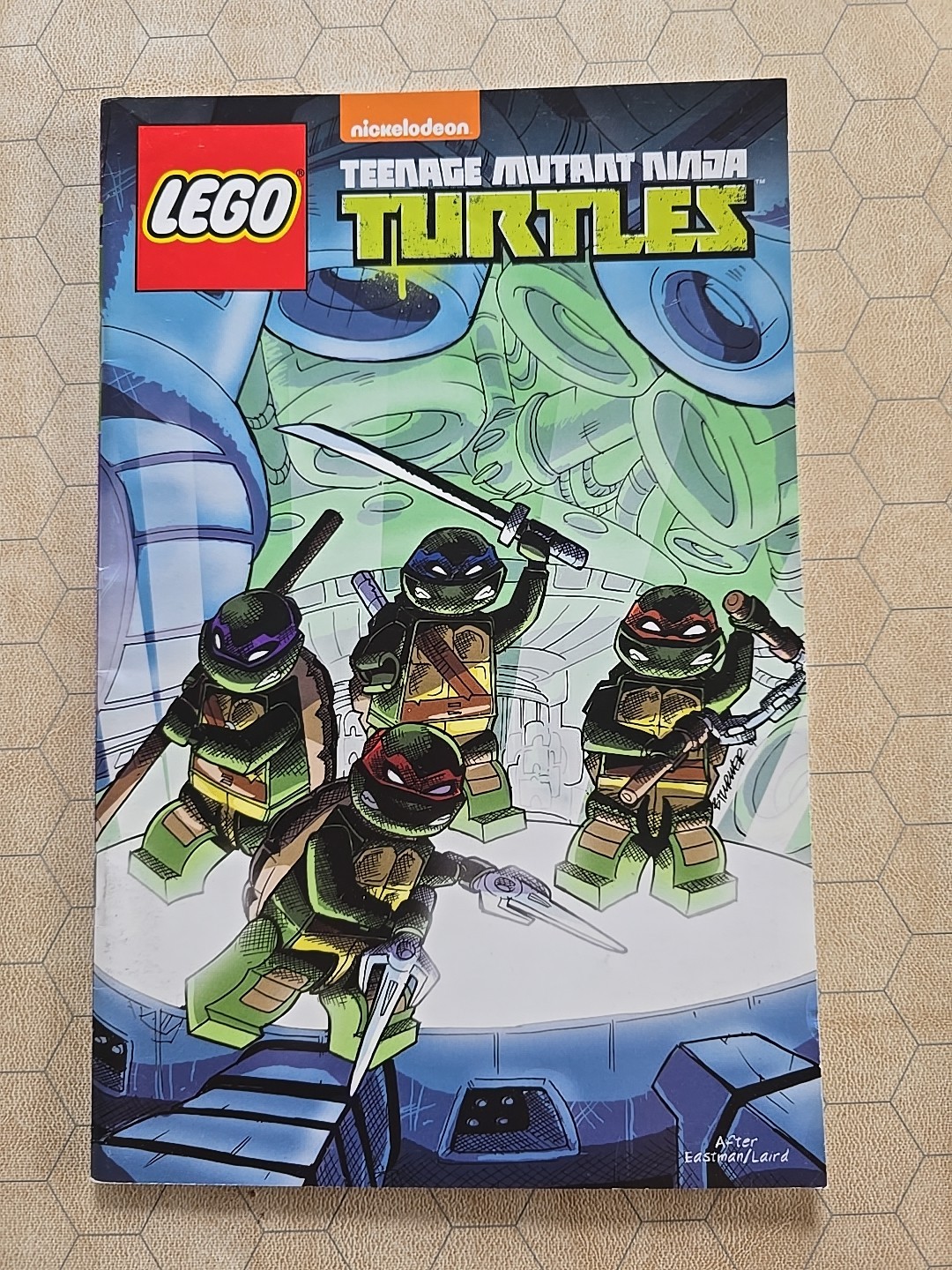 TEENAGE MUTANT NINJA TURTLES LEGO Nickelodeon SDCC Exclusive Comic 