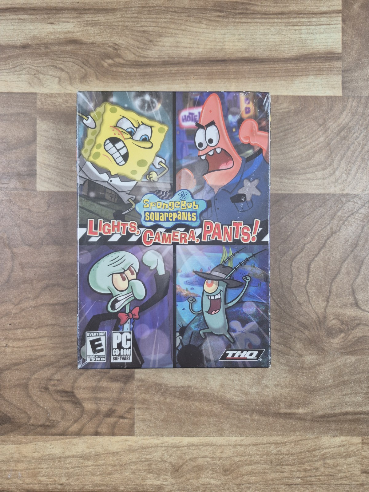 SpongeBob SquarePants Lights, Camera, Pants PC Video Game Party Sealed Box