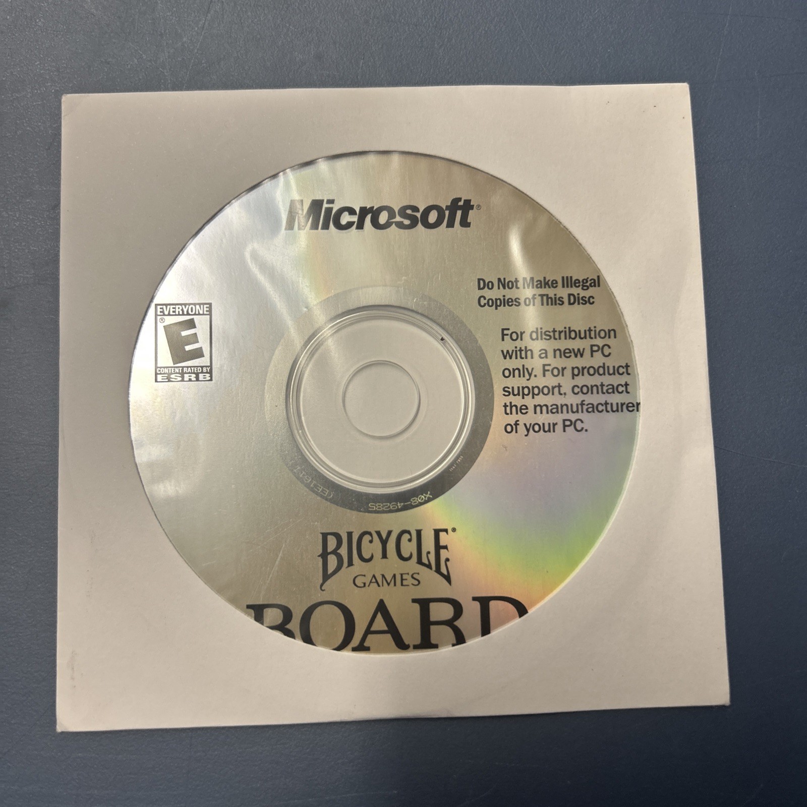 Bicycle Board Games PC - Video Game CD Only - SEALED