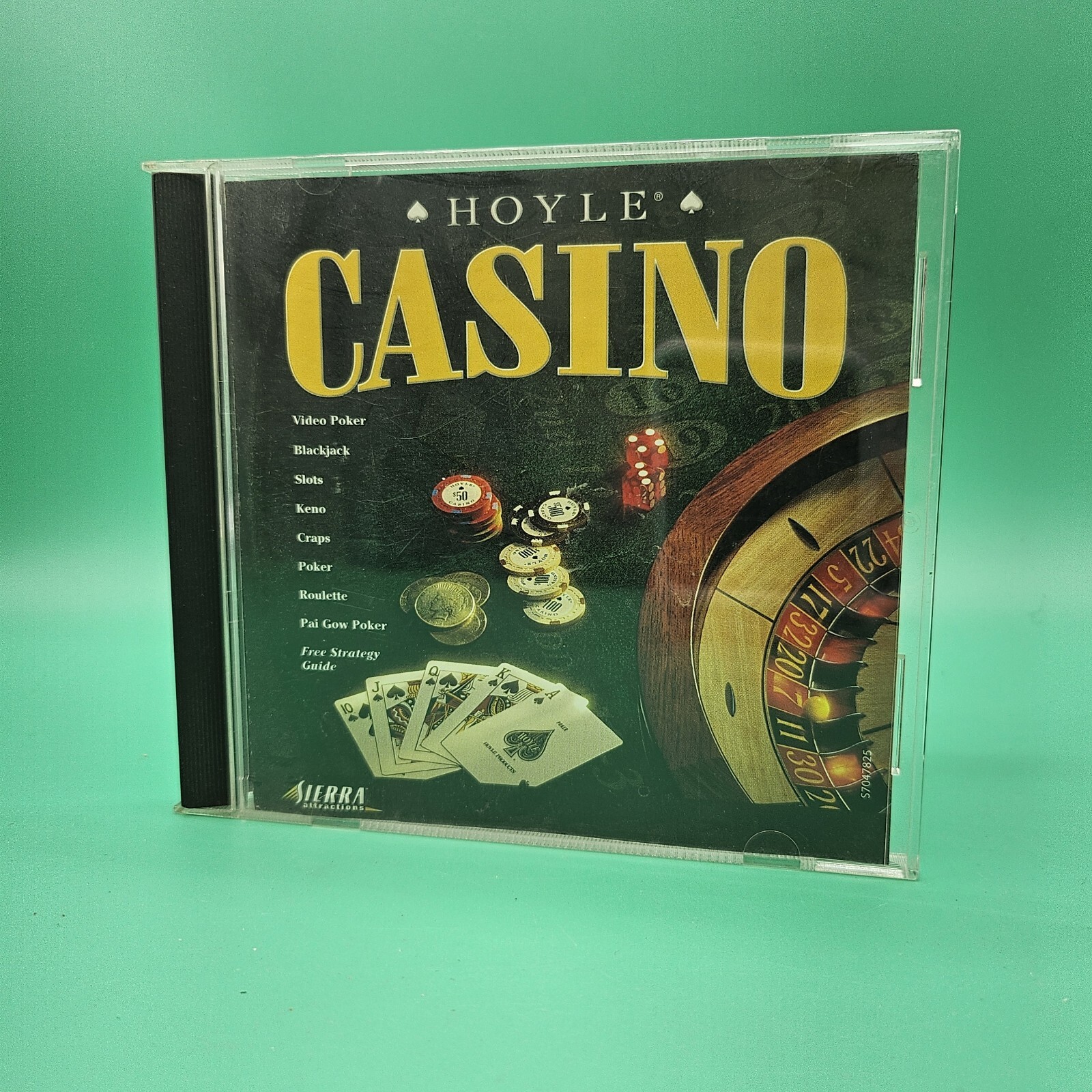 Hoyle Casino 2000 (Windows/Mac, 2000) PC Game Tested COMPLETE CIB Sierra VG+
