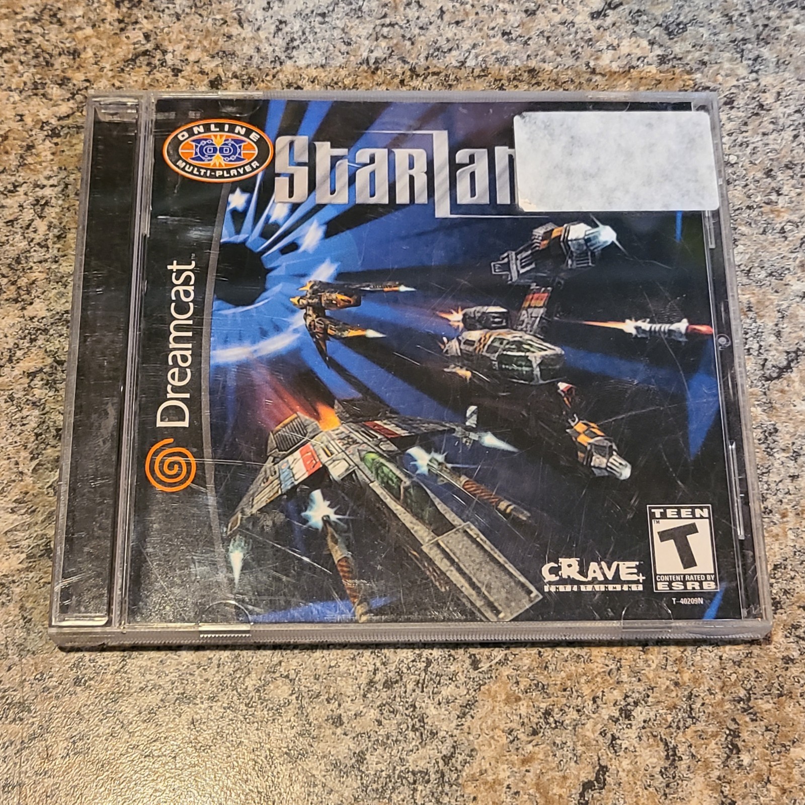Starlancer (Sega Dreamcast, 2000) Crave Entertainment Complete W/ Manuel (H6)