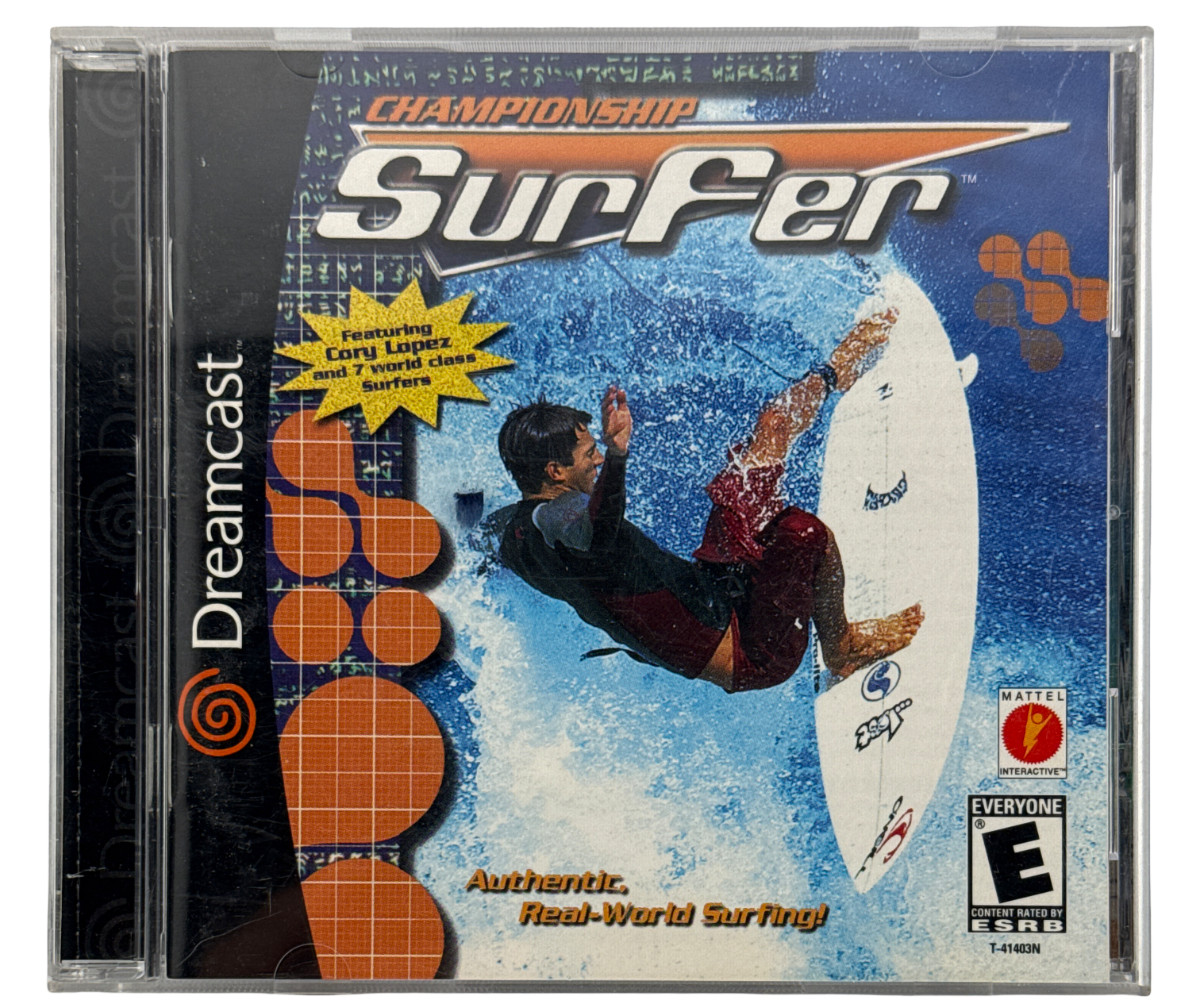 Championship Surfer Sega Dreamcast 2000 CIB Complete w/ Manual Tested