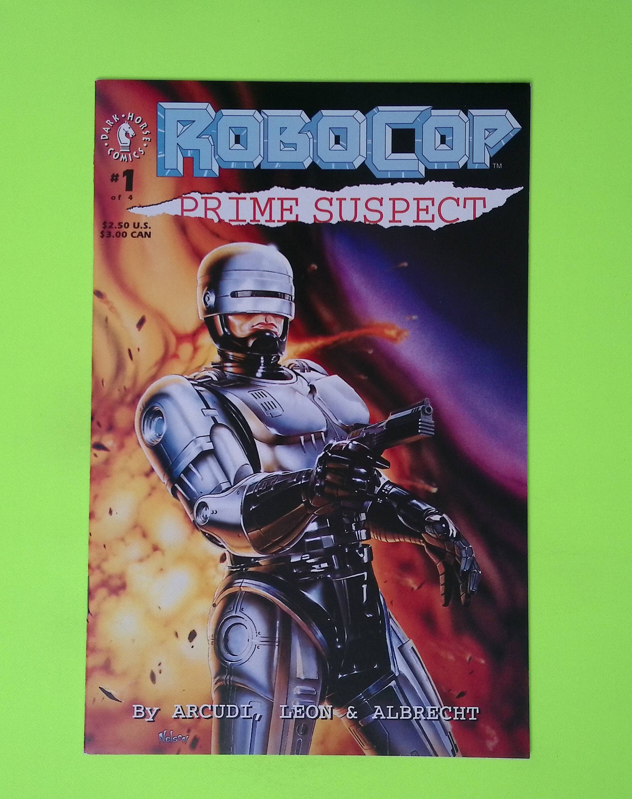 RoboCop Prime Suspect #1 1992 Dark Horse Comics High Grade Comic Book X105-192