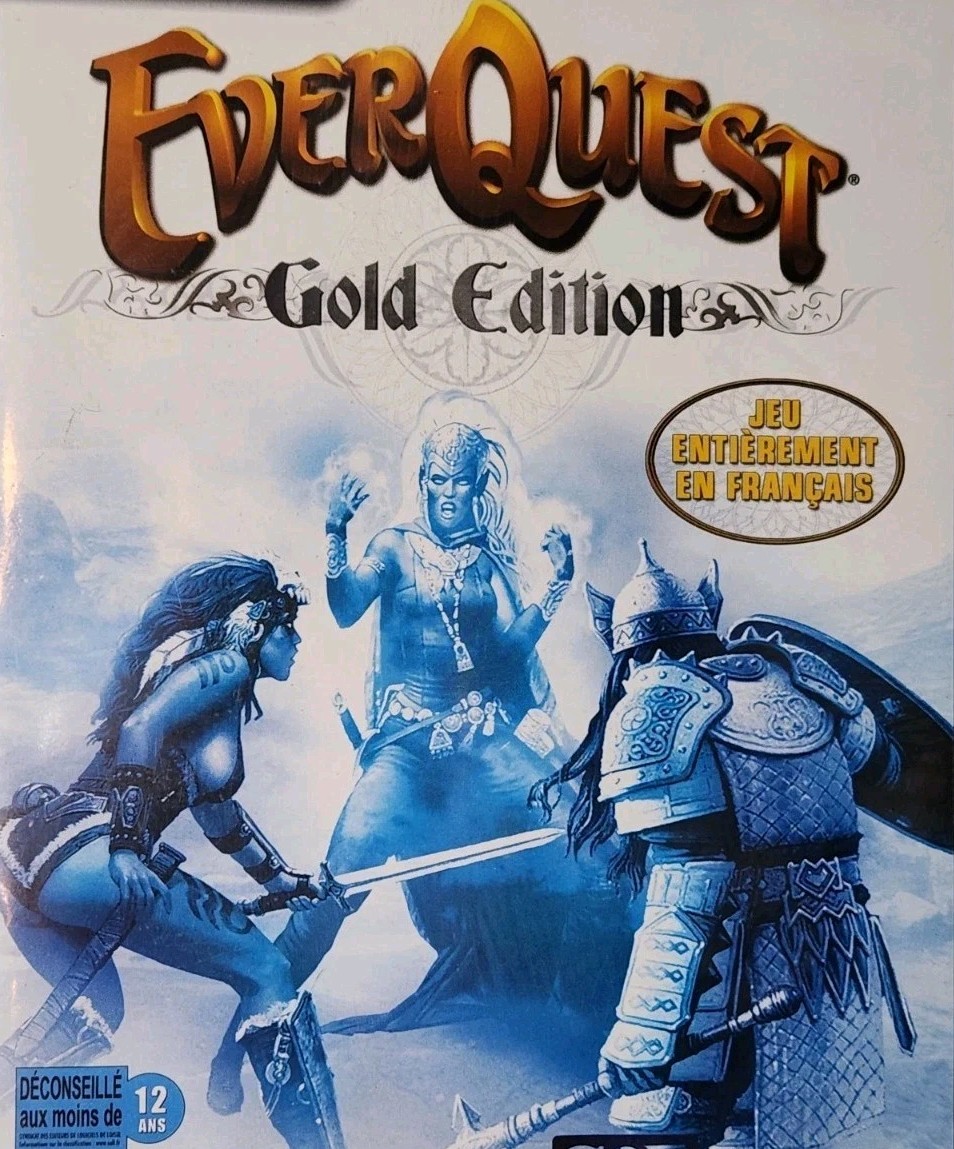 *Sealed* EverQuest Gold Edition (2002) Rare Collectible French Import