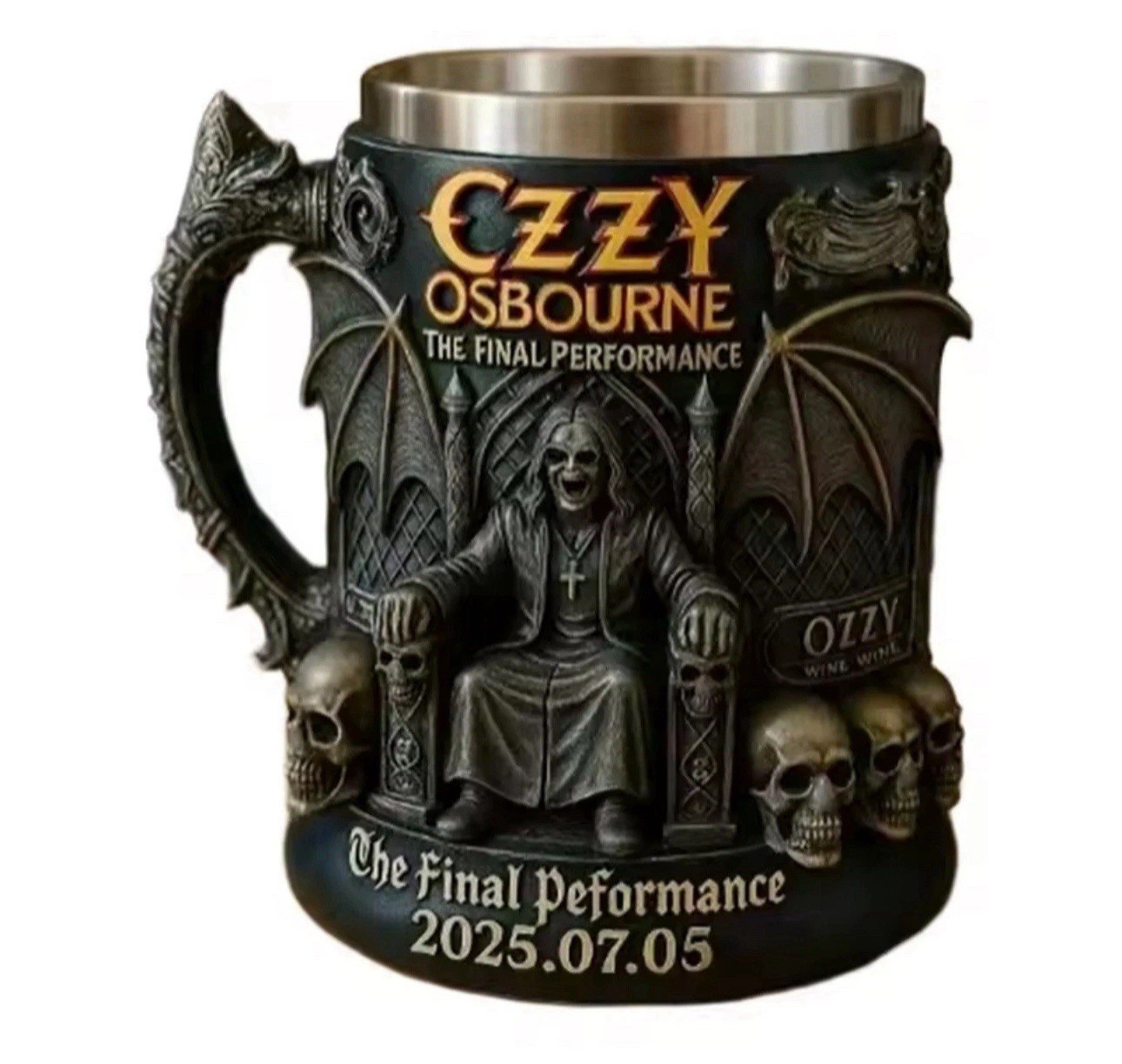 OZZY OSBOURNE (1948-2025) Black Mug For Coffee Lovers