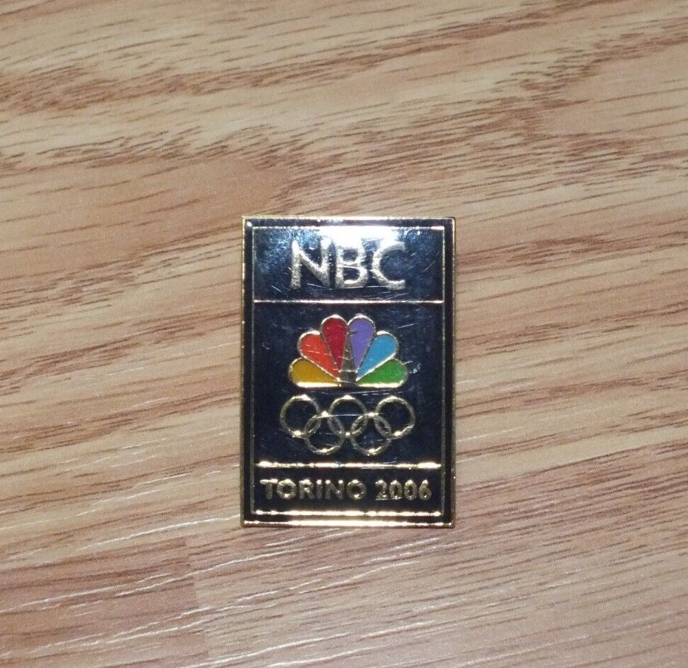 2006 Torino NBC Olympics Collectible Souvenir Lapel Pin 