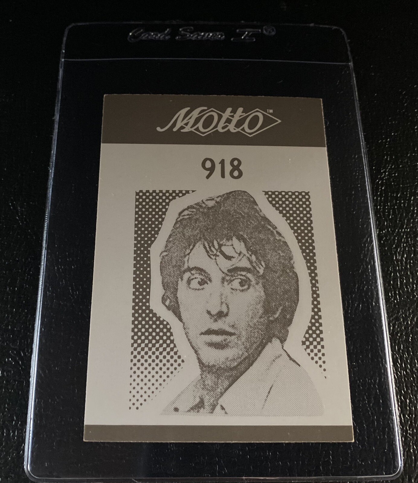 Al Pacino 1987 Motto Trivia Game Trading Card Scarface The Godfather Best Actor