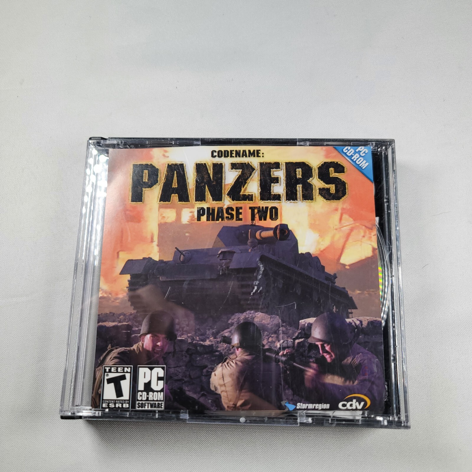 Codename Panzers Phase Two PC CD-ROM 4 Discs w/ Case No Manual +Code