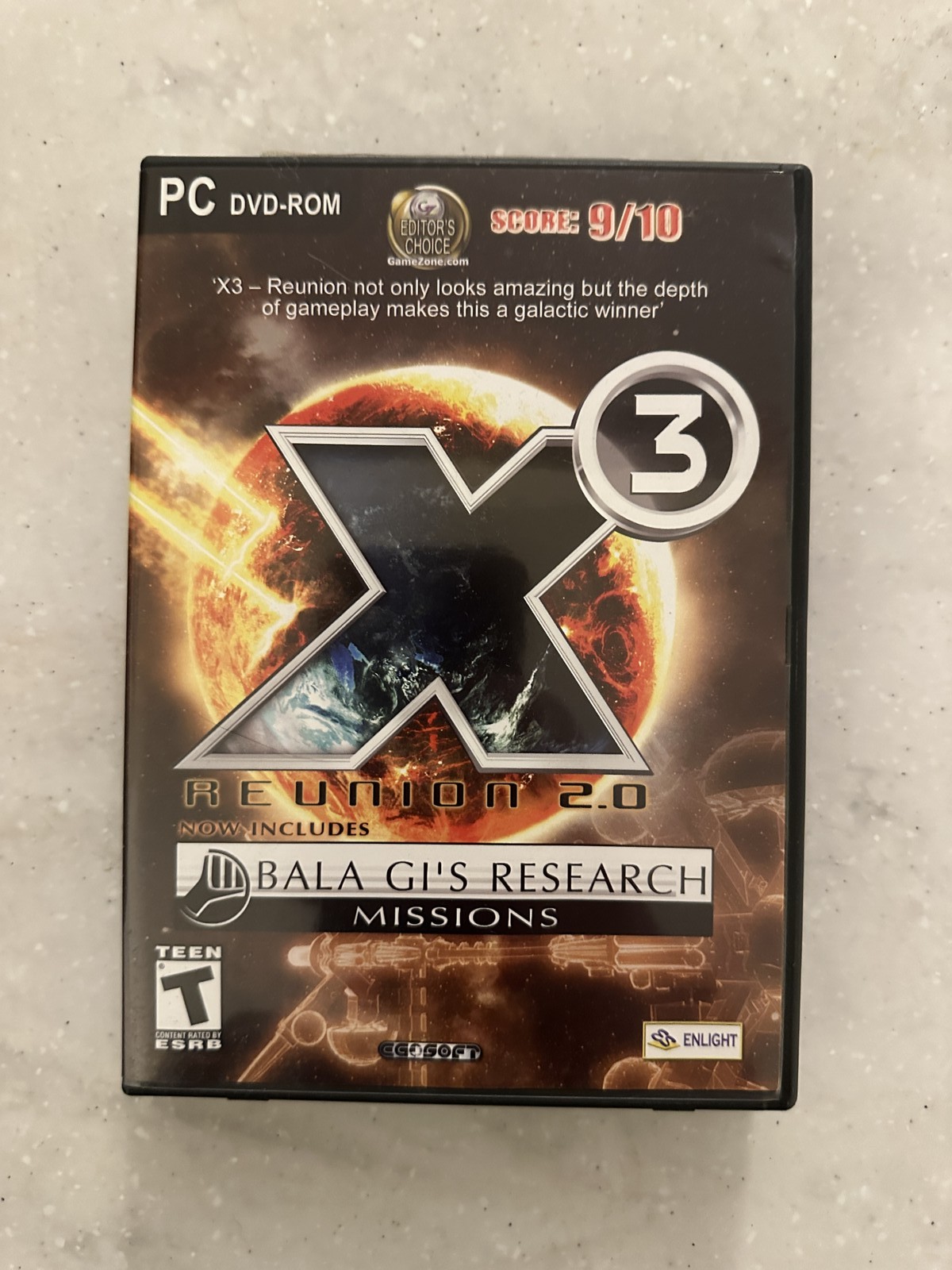X3: Reunion 2.0 PC DVD-ROM with Bala Gi's Research Missions - Space Sim Strategy