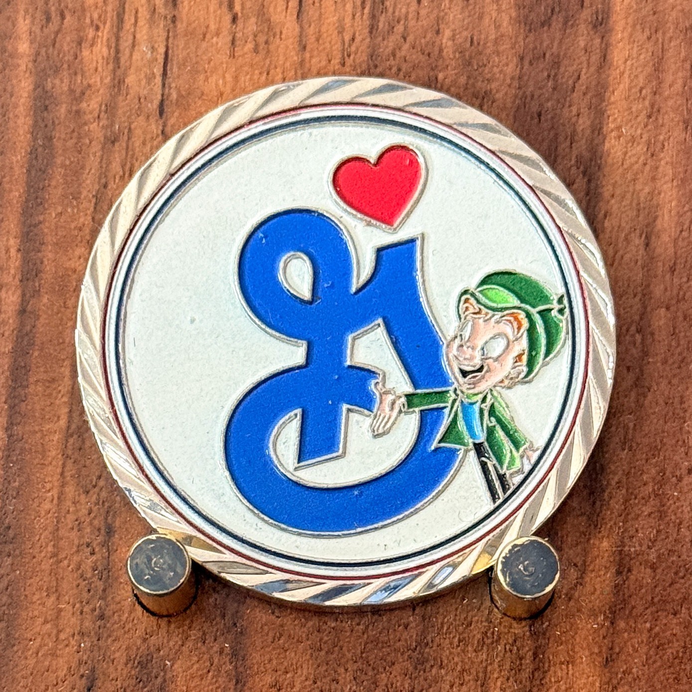 General Mills Veterans Network Lucky Charms Leprechaun Challenge Coin  W#24