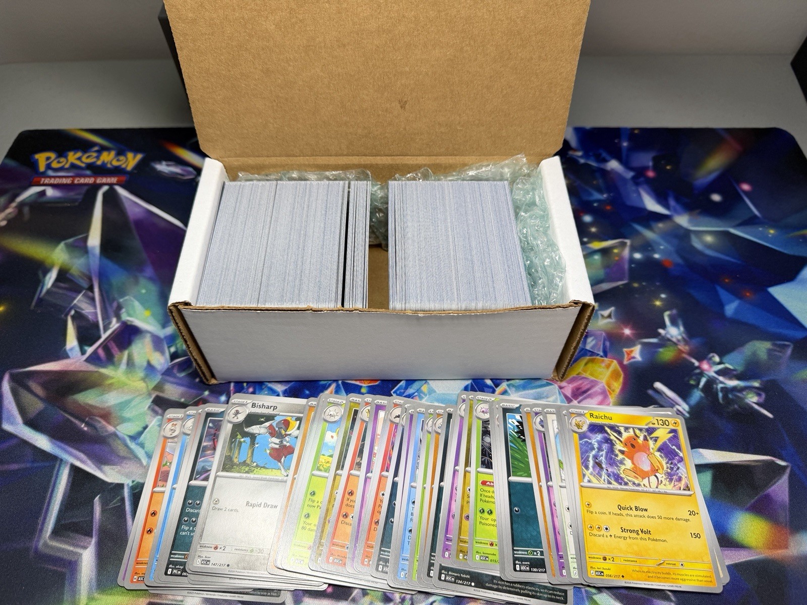 Pokemon TCG 500 Card Bulk Lot Common & Uncommon Cards Mixed Sets
