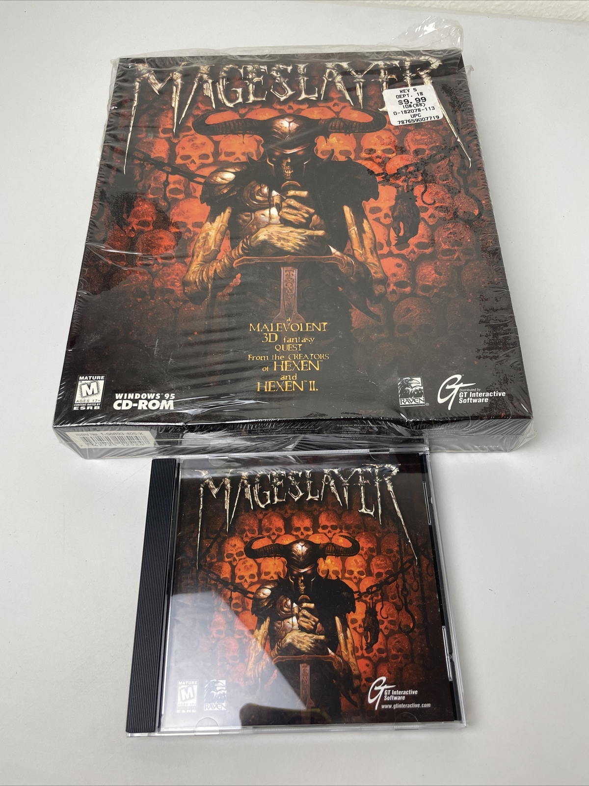 Mageslayer PC Big Box 1997 Raven GT Interactive