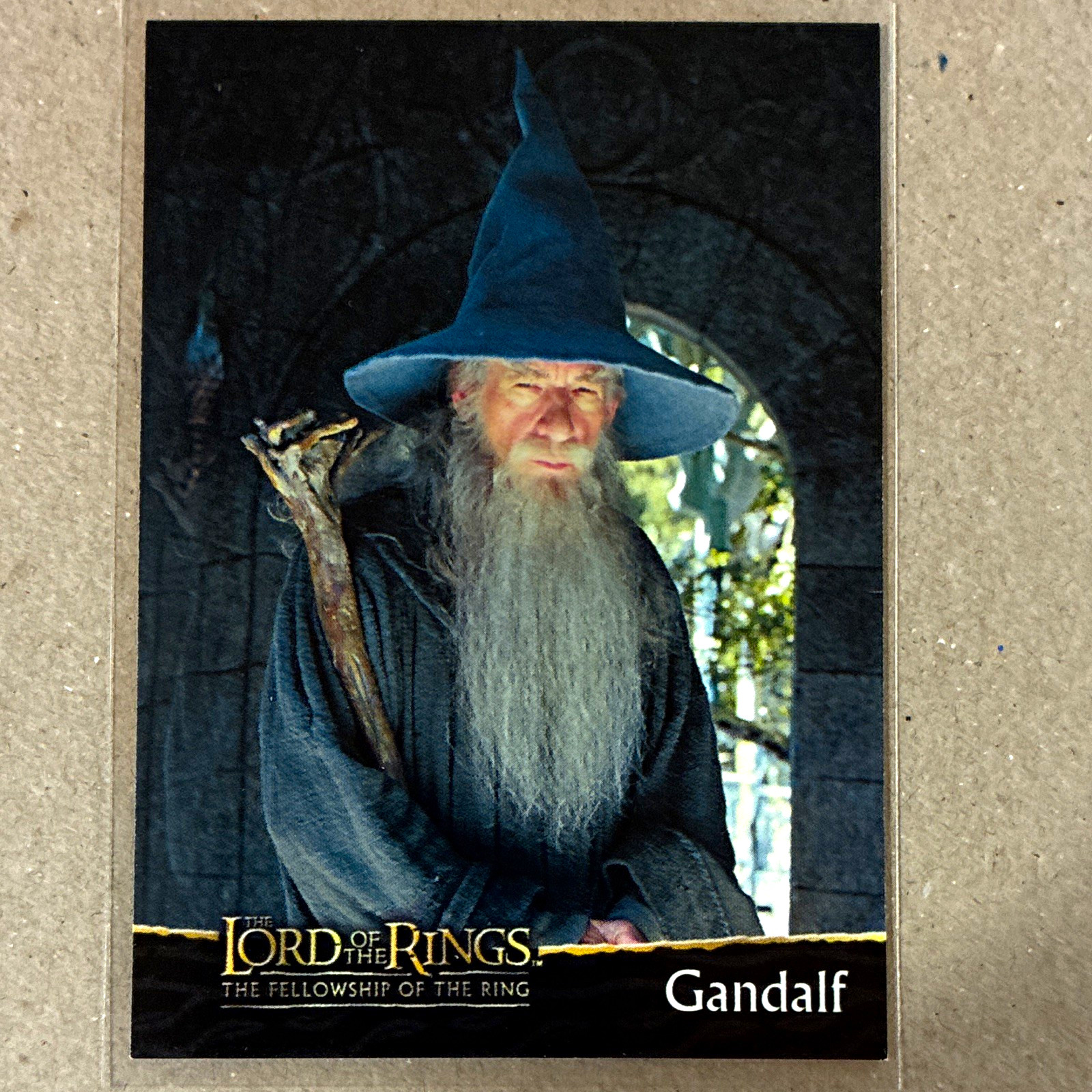 Topps Lord of the Rings Fellowship of the Ring Gandalf #2 RC 2001 2-Card Lot