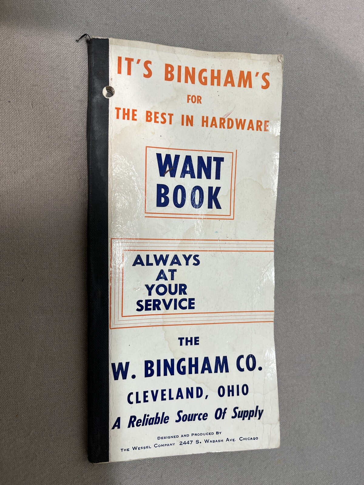 Bingham Hardware Vintage Customer \