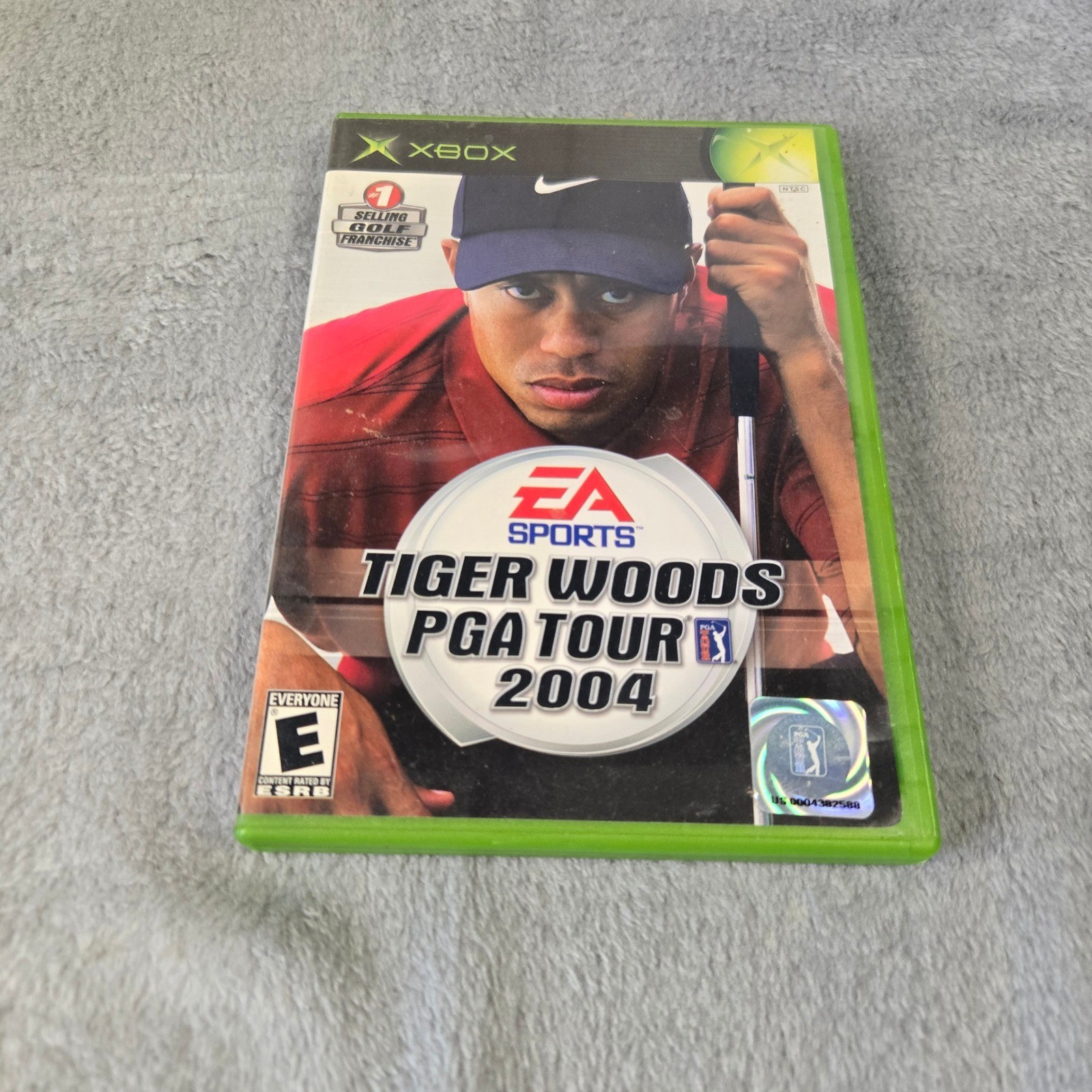 Tiger Woods PGA Tour 2004 Microsoft Xbox OG Video Game EA Sports CIB Tested