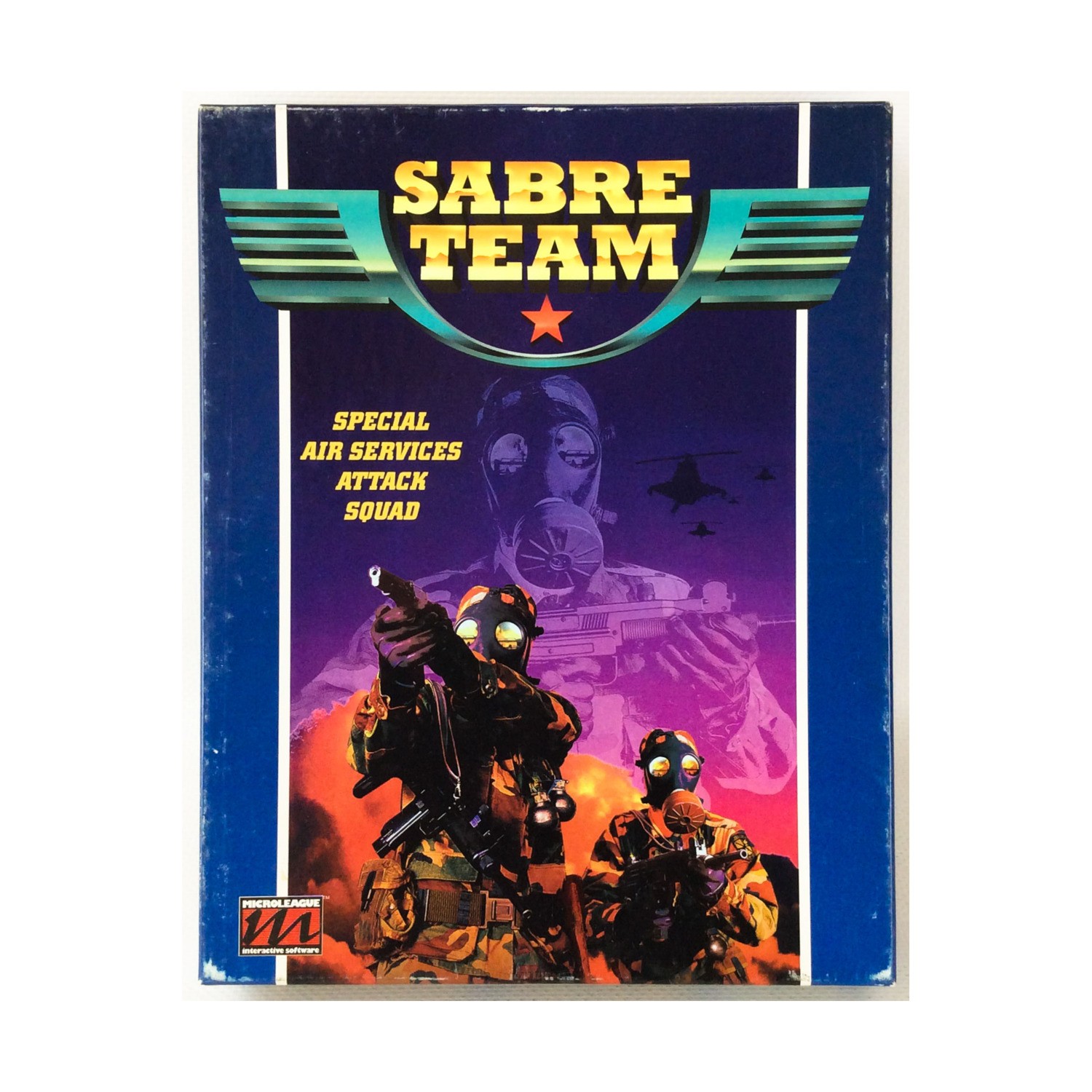 MicroLeague Computer Wargame Sabre Team VG/EX