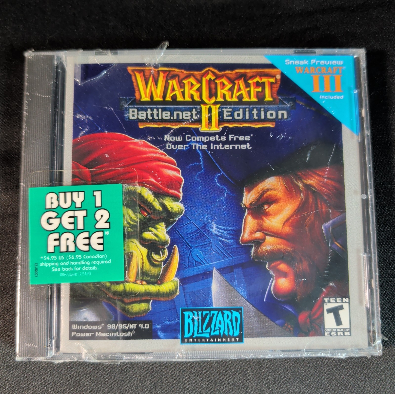 WarCraft 2 Battle.net Edition Ver 2.01A by Blizzard - Windows & Power Macintosh