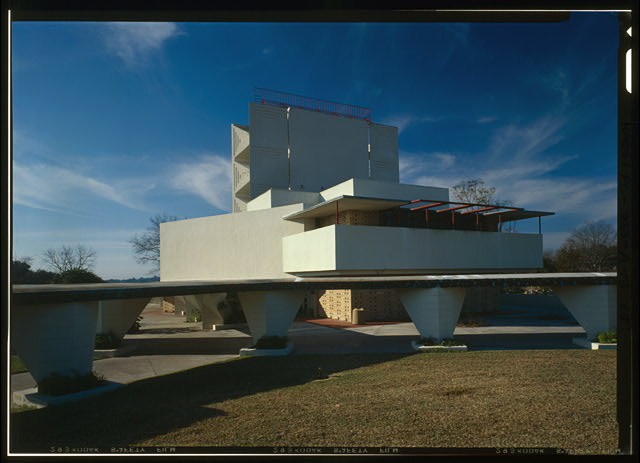Lakeland Florida Annie Pfeiffer Chapel Florida Southern College 1950s