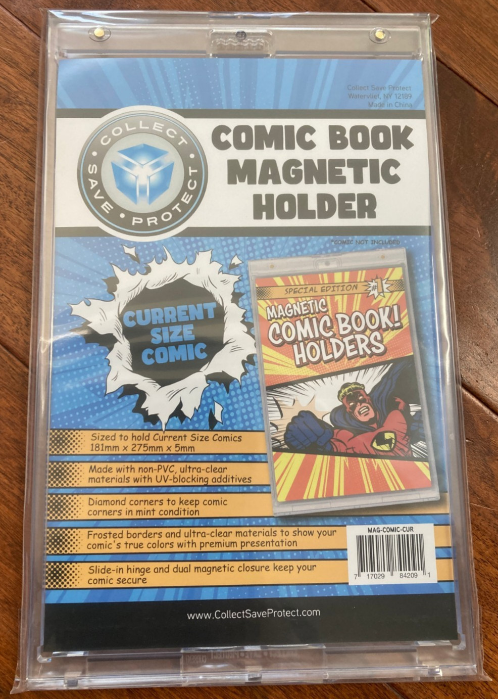 🔥 CSP Magnetic Holder Modern Comic Book New NIP Clear Acrylic🔥