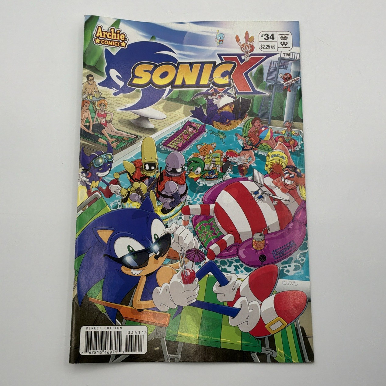 Sonic X issue #34 - Archie Comics, 2008 - Sonic the Hedgehog
