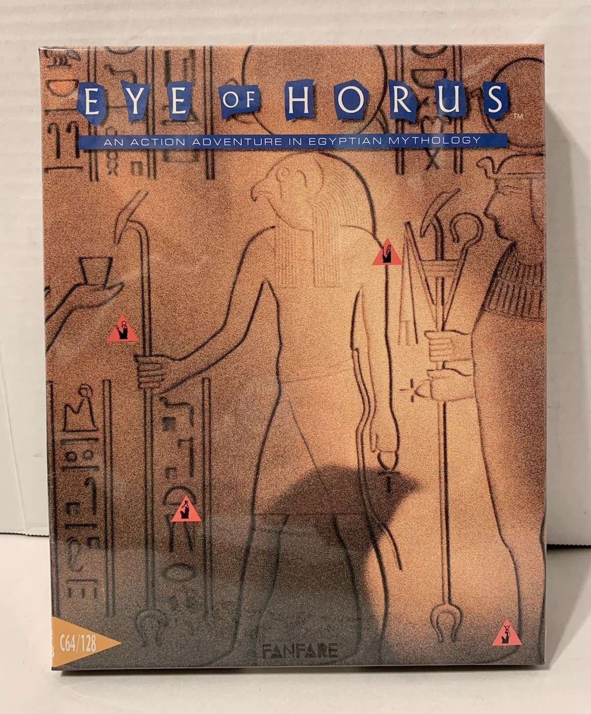 1989 Fanfare “Eye of Horus” Game Commodore 64/128 - BRAND NEW