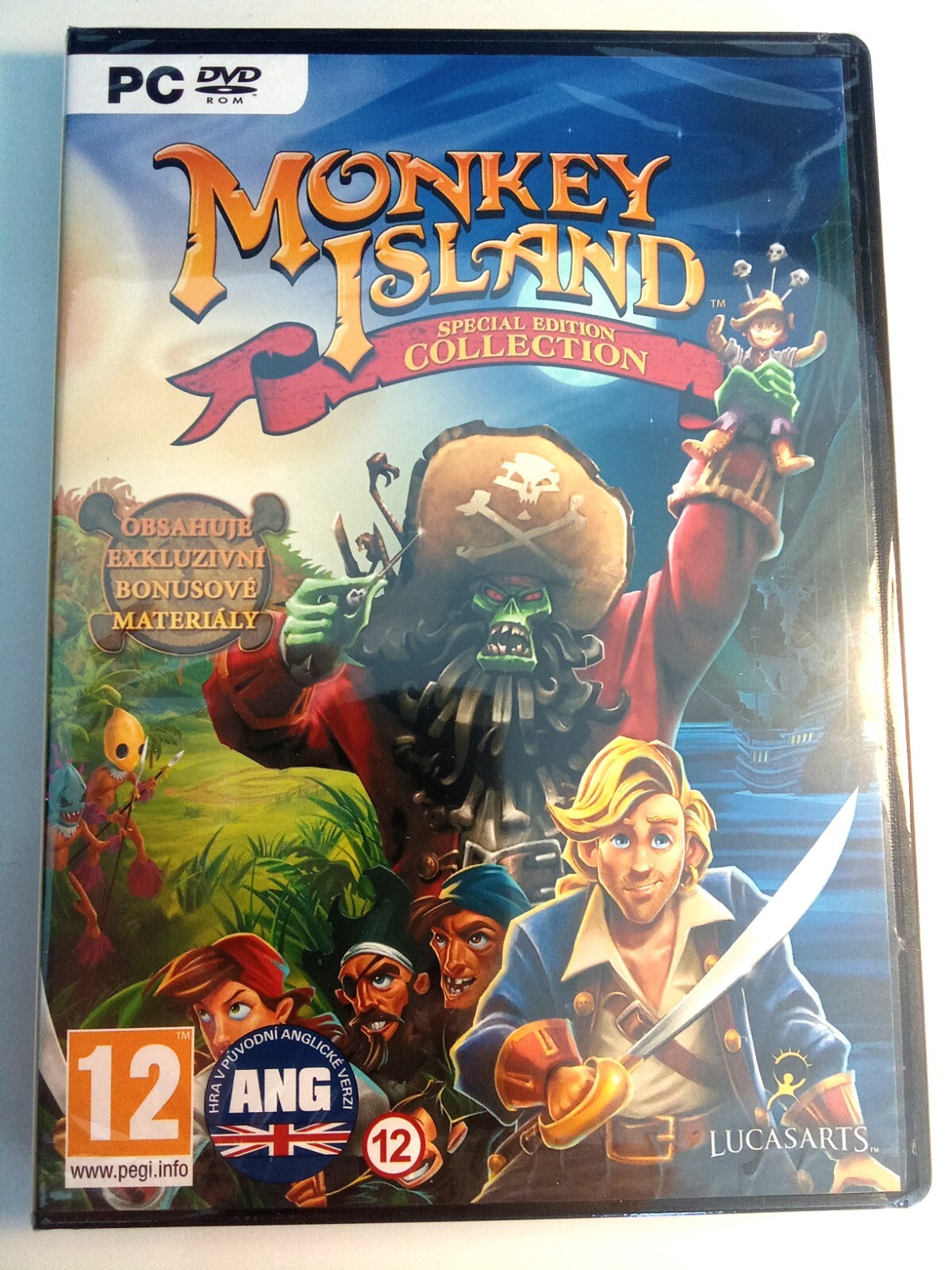 The Secret of Monkey Island + Monkey Island 2: Lechuck's Revenge, DVD, ENG, NEW