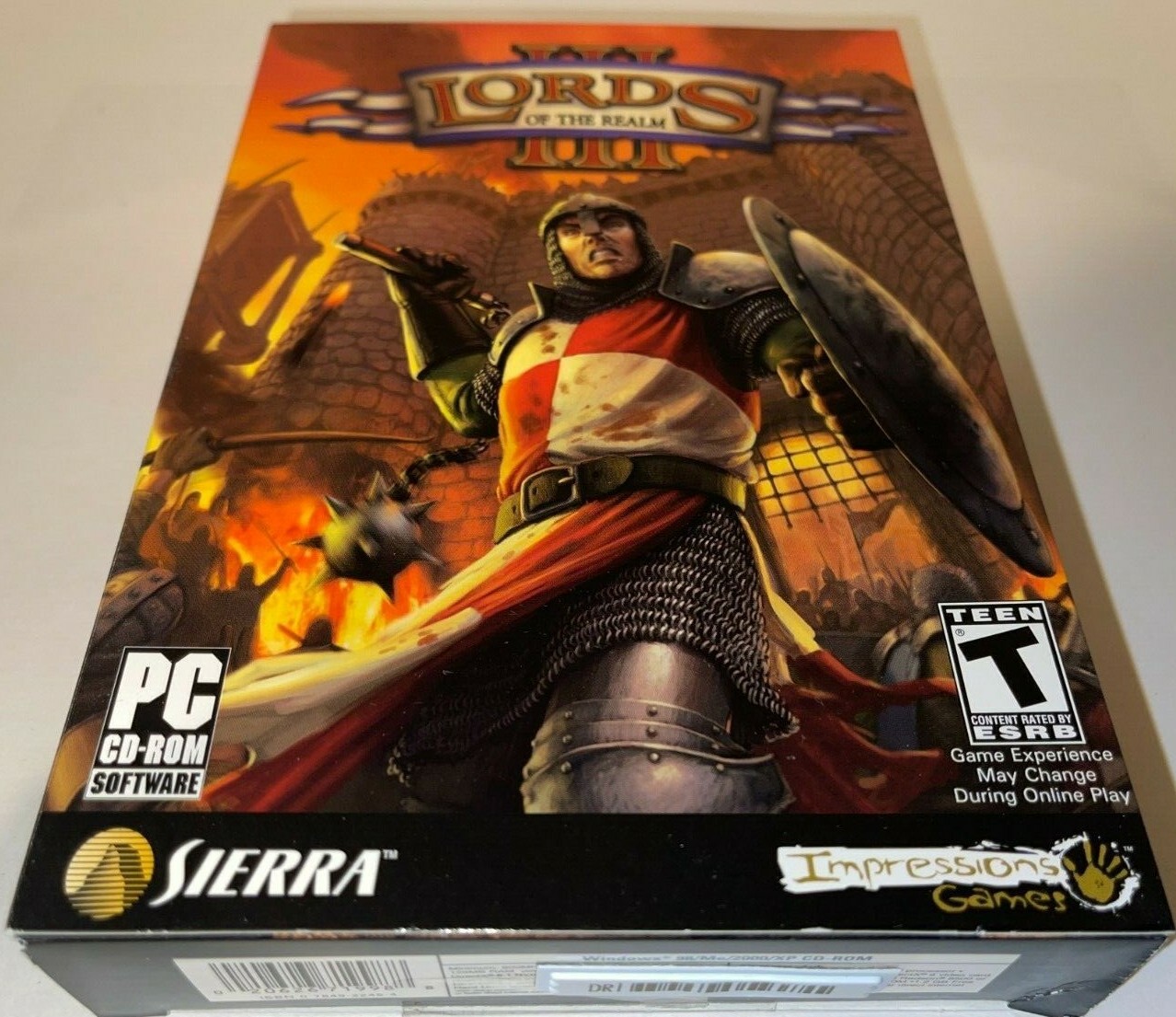 Lords of the Realm III 3 (PC, 2004) PC Sierra NTSC Medium Box NTSC Sealed NEW