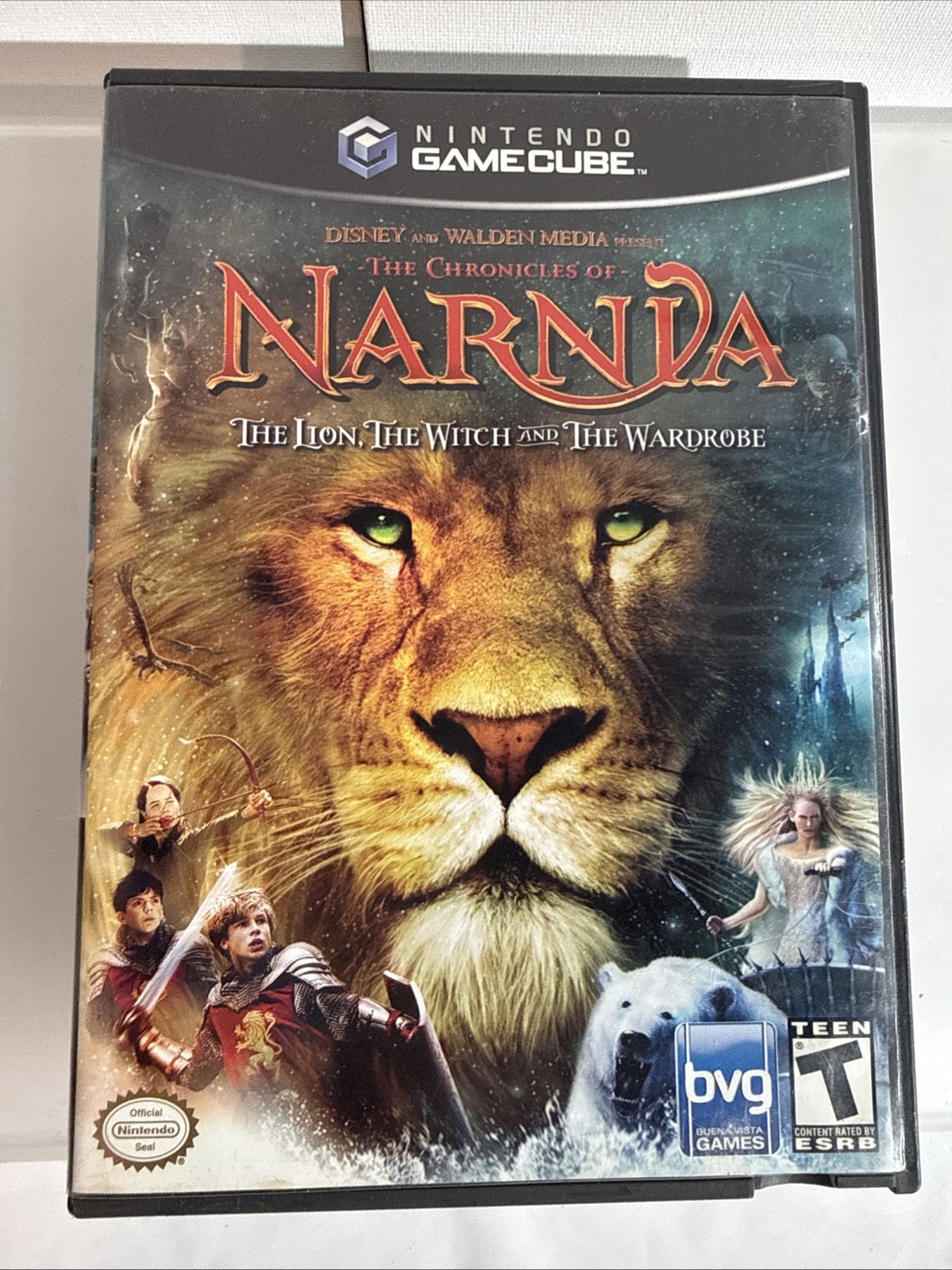 Chronicles of Narnia (Nintendo GameCube, 2005) Complete w/ Manual - Tested