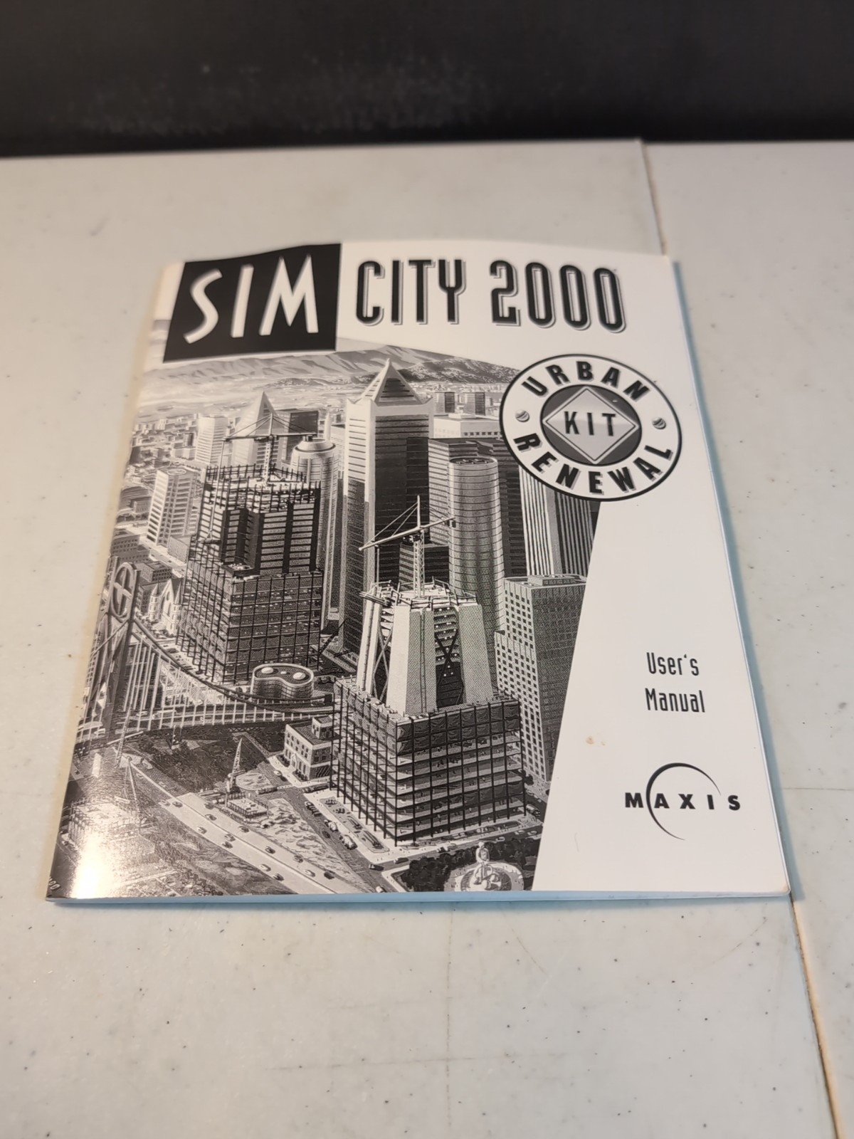 Sim City 2000 Urban Renewal Replacement Users Manual Strategy Guide Vintage 1994
