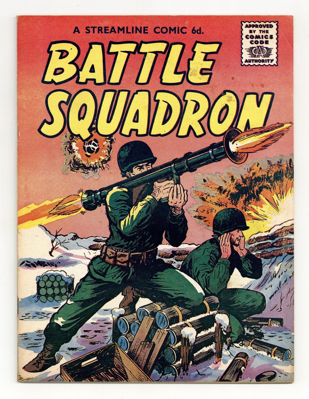 Battle Squadron #1 VG+ 4.5 1956